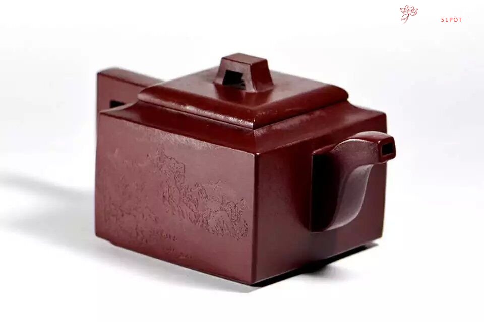 紫砂壶图片：四方壶 - 美壶网