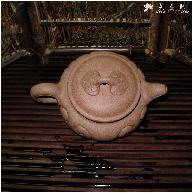 紫砂壶图片：仿古如意壶 - 美壶网