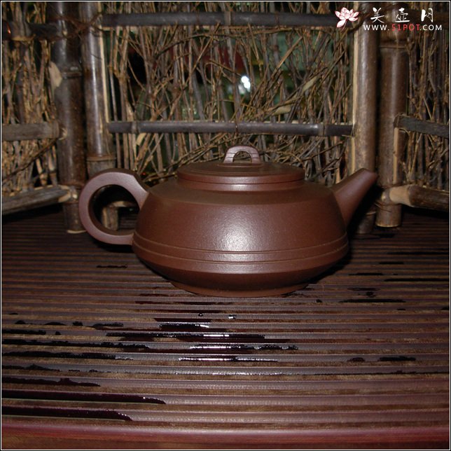 紫砂壶图片：天地方圆壶 - 美壶网