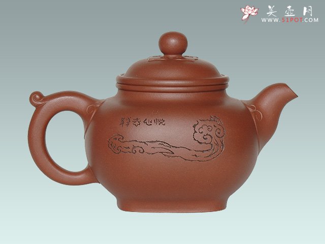 紫砂壶图片：如意四方壶 - 美壶网