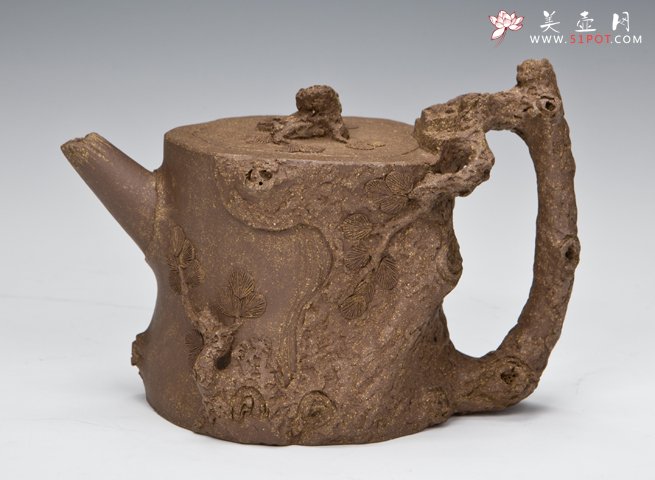 紫砂壶图片：罗汉松 - 美壶网