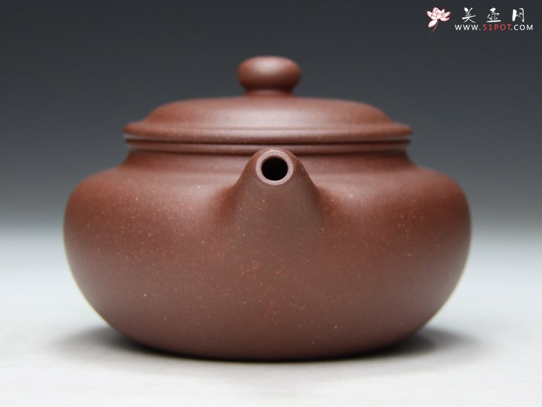 紫砂壶图片：扁腹壶 - 美壶网