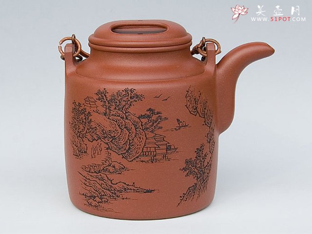 紫砂壶图片：洋桶 - 美壶网
