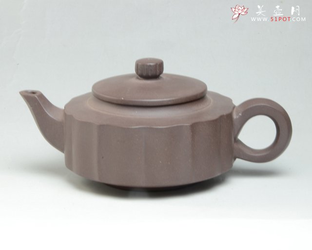 紫砂壶图片：筋纹周盘 - 美壶网