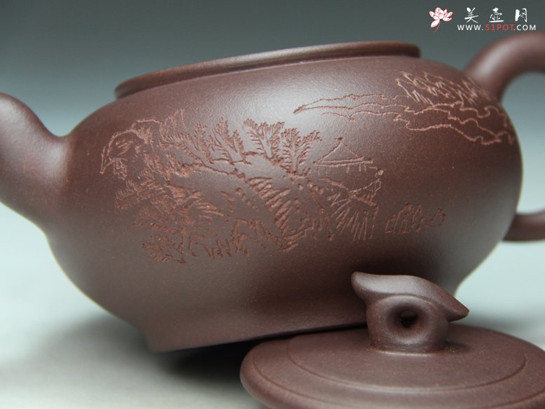 紫砂壶图片：吉祥壶 - 美壶网