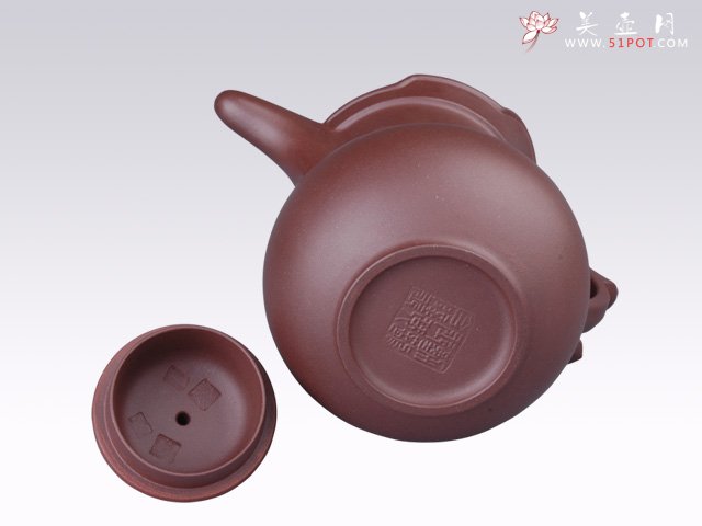 紫砂壶图片：菱花僧帽 - 美壶网