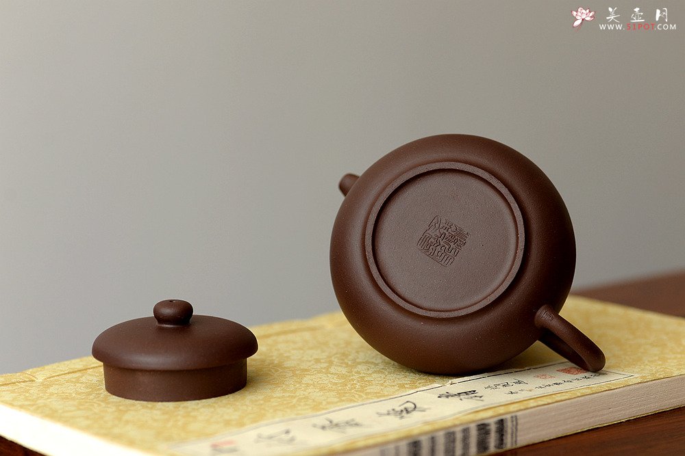 紫砂壶图片：张智耀全手新作 圆润饱满 有趣实用 全手圆乐 - 美壶网