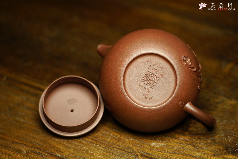 紫砂壶图片：高雪琴全手作品 饱满可人 简意花货 实用佳品 梅香 - 美壶网