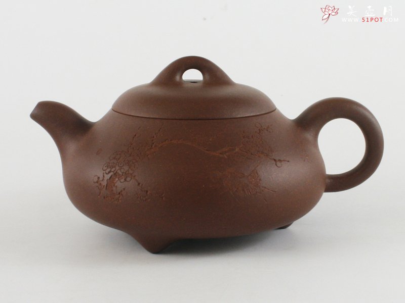 紫砂壶图片：矮石瓢 - 美壶网