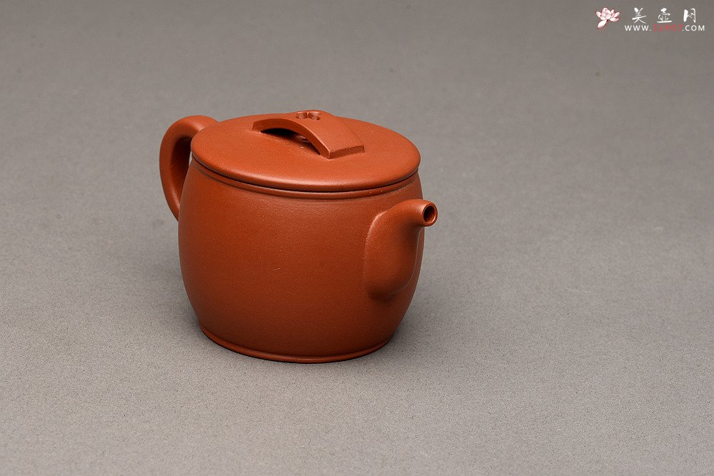 紫砂壶图片：王微全手新品 大口实用 优质朱泥~~全手小汉瓦 - 美壶网