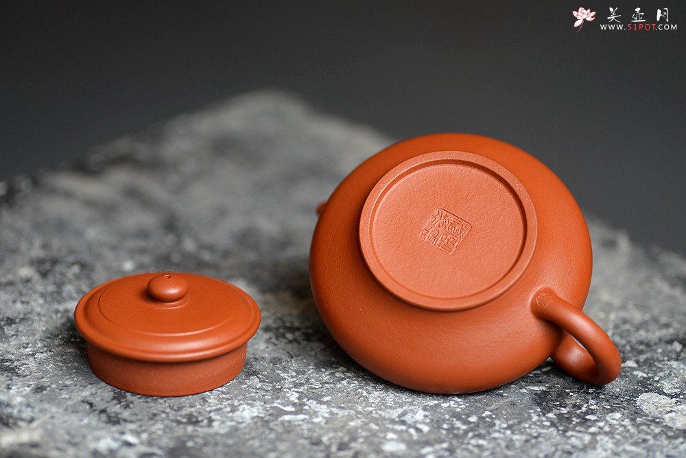 紫砂壶图片：美壶特惠 性价比极高 传统实用 优质朱泥~~虚扁 - 美壶网