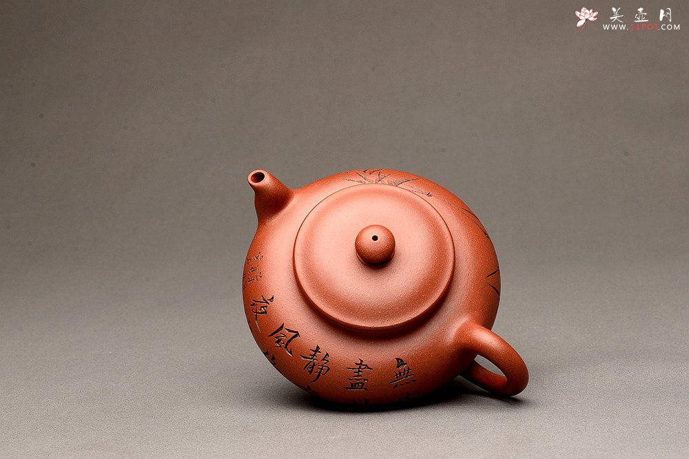 紫砂壶图片：端庄典雅 顾小英新作  全手紫韵 - 美壶网