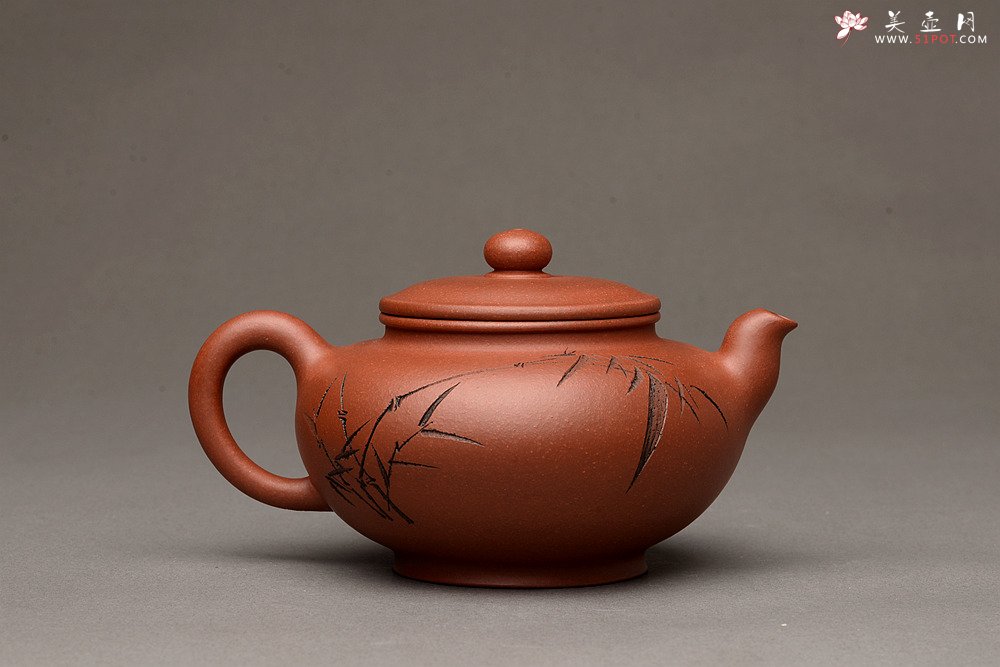 紫砂壶图片：端庄典雅 顾小英新作  全手紫韵 - 美壶网