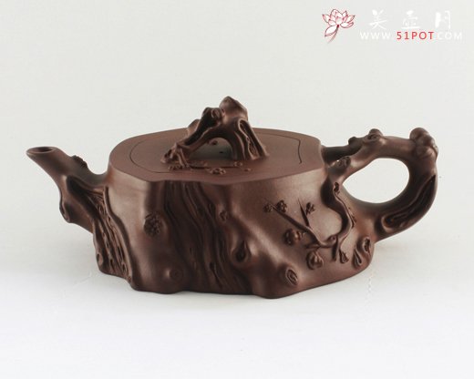 紫砂壶图片：矮梅桩 - 美壶网