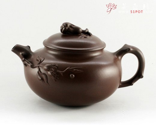 紫砂壶图片：物华天宝（佛手壶） - 美壶网