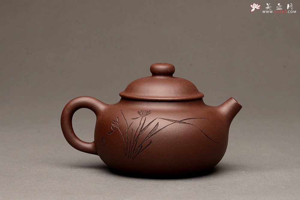 紫砂壶图片：张智耀全手作品 实用之选 巨轮 杀茶利器  - 美壶网