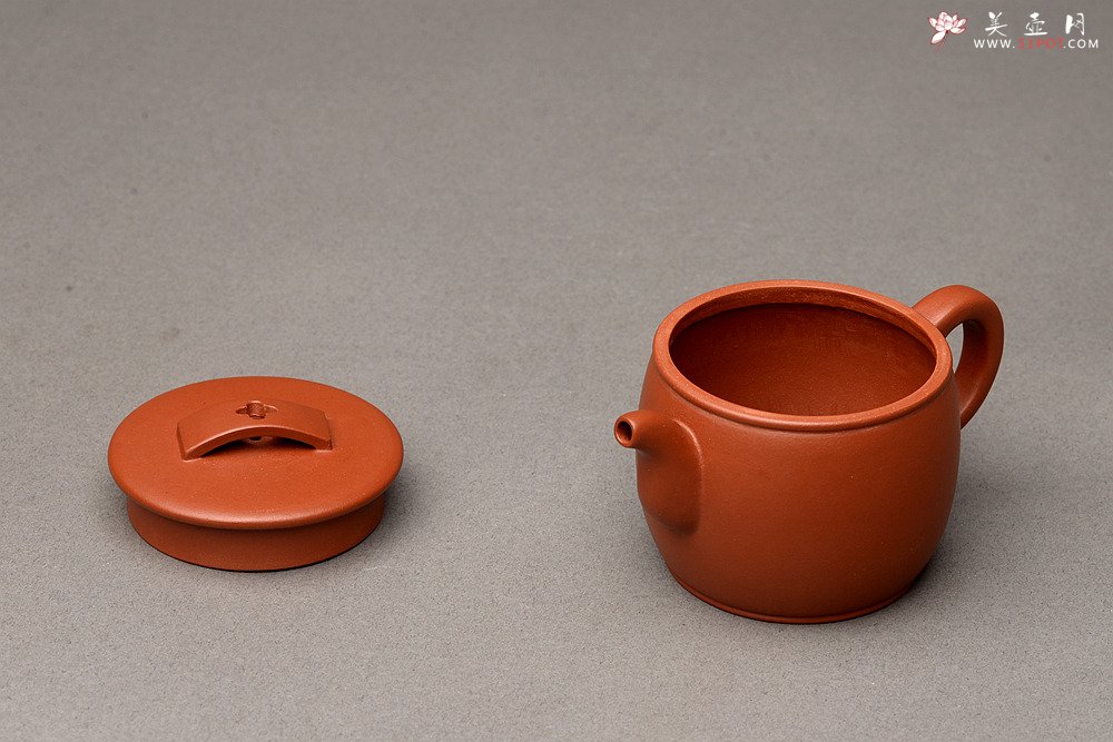 紫砂壶图片：王微全手新品 大口实用 优质朱泥~~全手小汉瓦 - 美壶网