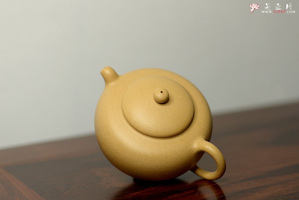 紫砂壶图片：于洪霞全手新品 灵巧可人 做工精致 福圆 - 美壶网