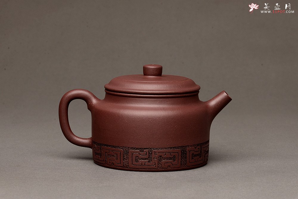 紫砂壶图片：张智耀新作 全手德钟 器型端正 耐品实用 张听刚装饰 - 美壶网