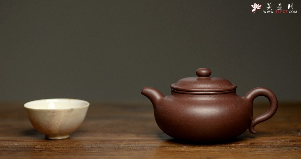 紫砂壶图片：秀雅风格 原矿优质紫泥  全手小仿古 传统实用小品 - 美壶网