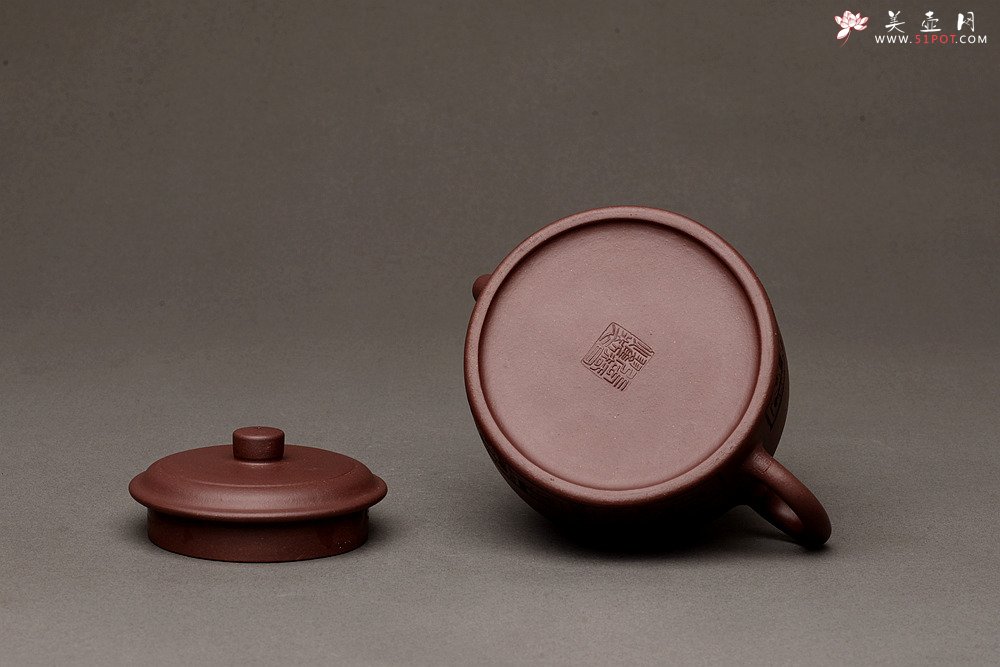 紫砂壶图片：张智耀新作 全手德钟 器型端正 耐品实用 张听刚装饰 - 美壶网