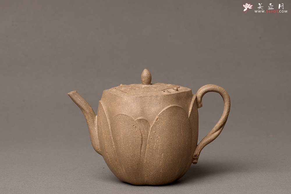 紫砂壶图片：郑志贤最新全手作品 荷香阵阵 学院派风格~ 池莲 - 美壶网