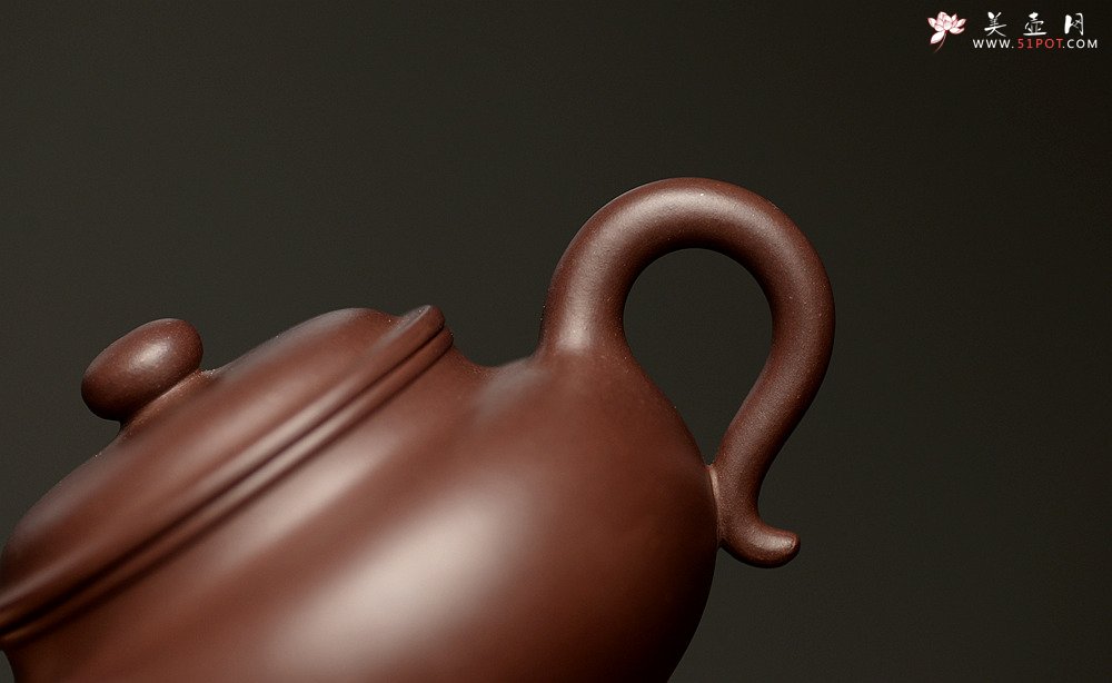 紫砂壶图片：秀雅风格 原矿优质紫泥  全手小仿古 传统实用小品 - 美壶网