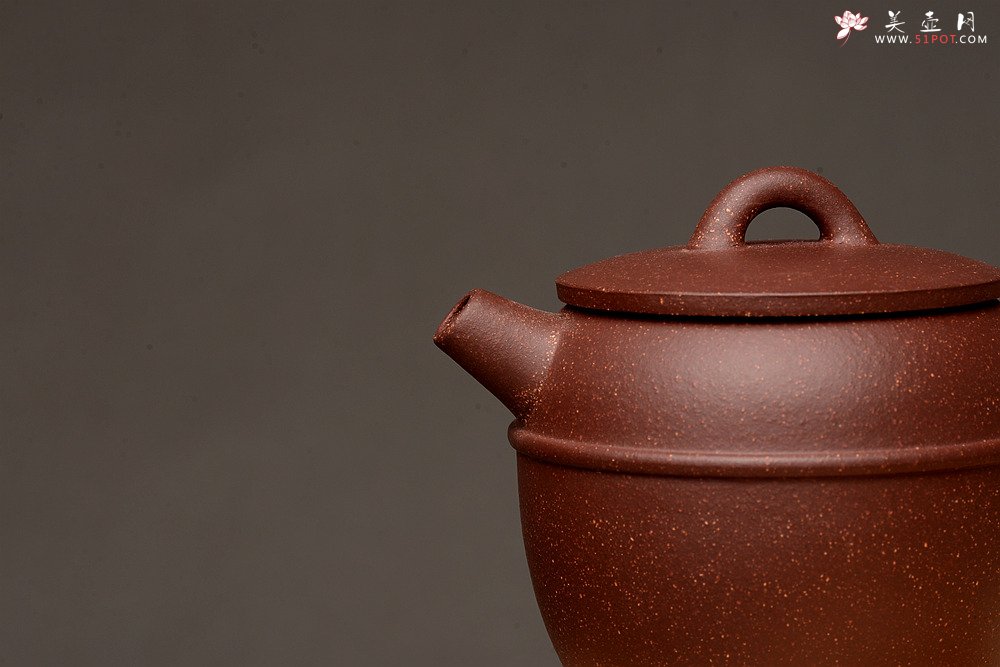 紫砂壶图片：美壶特惠 茶人最爱 实用小壶 仿清巨轮 紫泥调砂 - 美壶网