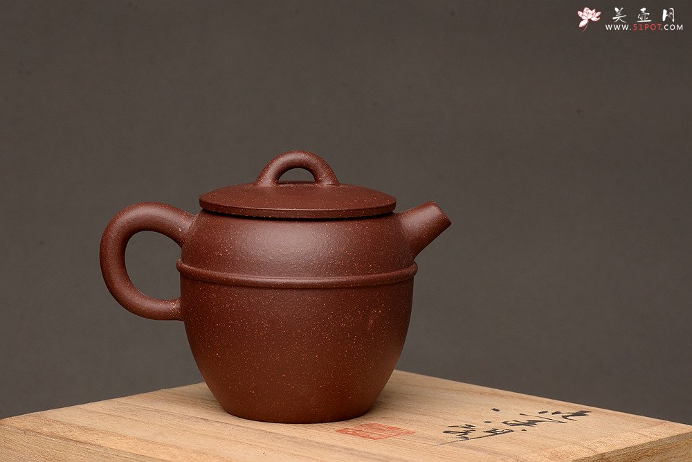 紫砂壶图片：美壶特惠 茶人最爱 实用小壶 仿清巨轮 紫泥调砂 - 美壶网
