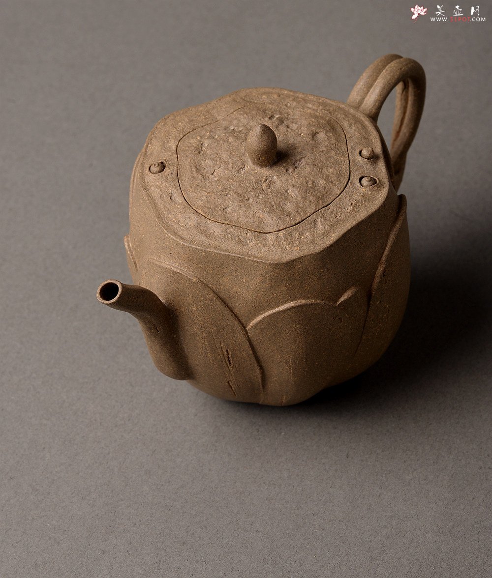 紫砂壶图片：郑志贤最新全手作品 荷香阵阵 学院派风格~ 池莲 - 美壶网