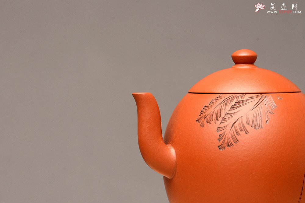 紫砂壶图片：徐亚春新品 优质朱泥 秀气可人 元静 游心堂主人装饰 - 美壶网