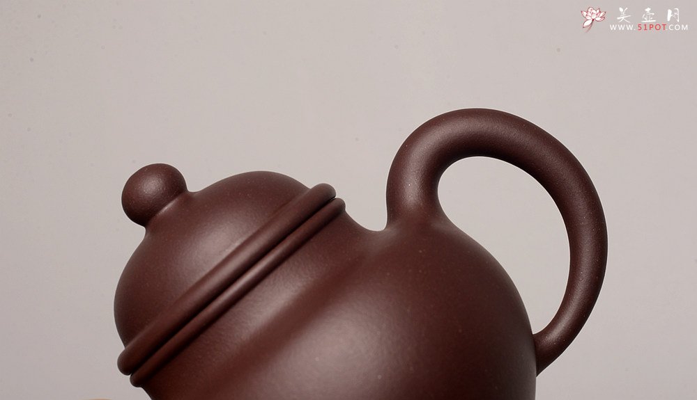 紫砂壶图片：寿珍遗风 邵春良经典代表佳作 卓尔不群 功力深厚 ~全手掇球 - 美壶网