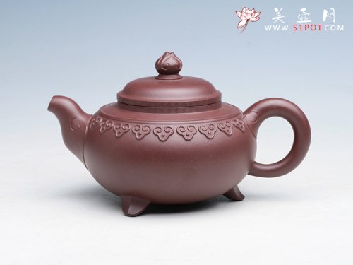 紫砂壶图片：云肩如意 - 美壶网