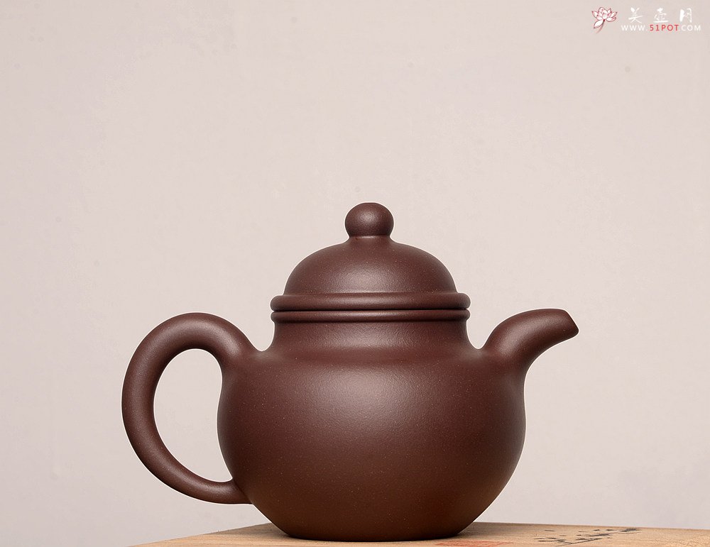 紫砂壶图片：寿珍遗风 邵春良经典代表佳作 卓尔不群 功力深厚 ~全手掇球 - 美壶网