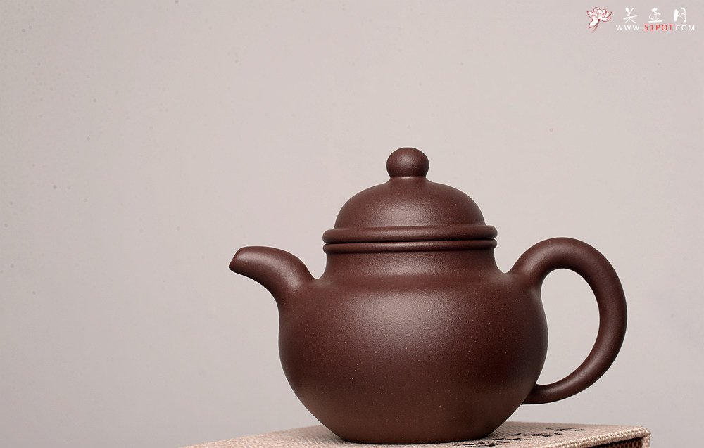紫砂壶图片：寿珍遗风 邵春良经典代表佳作 卓尔不群 功力深厚 ~全手掇球 - 美壶网