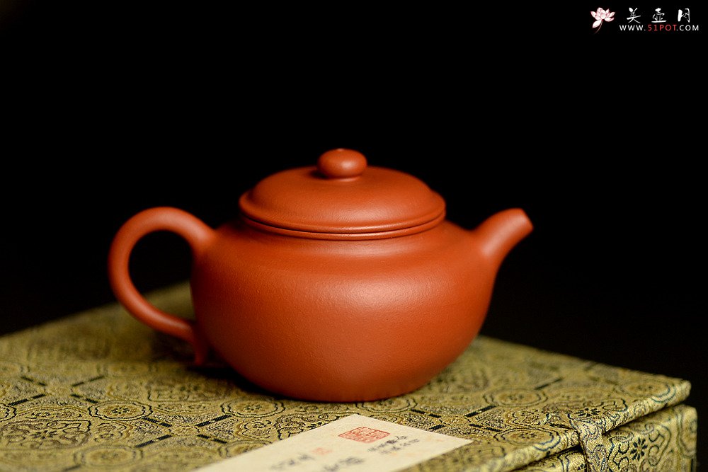 紫砂壶图片：优质朱泥 娇艳迷人 全手仿古 传统实用 - 美壶网