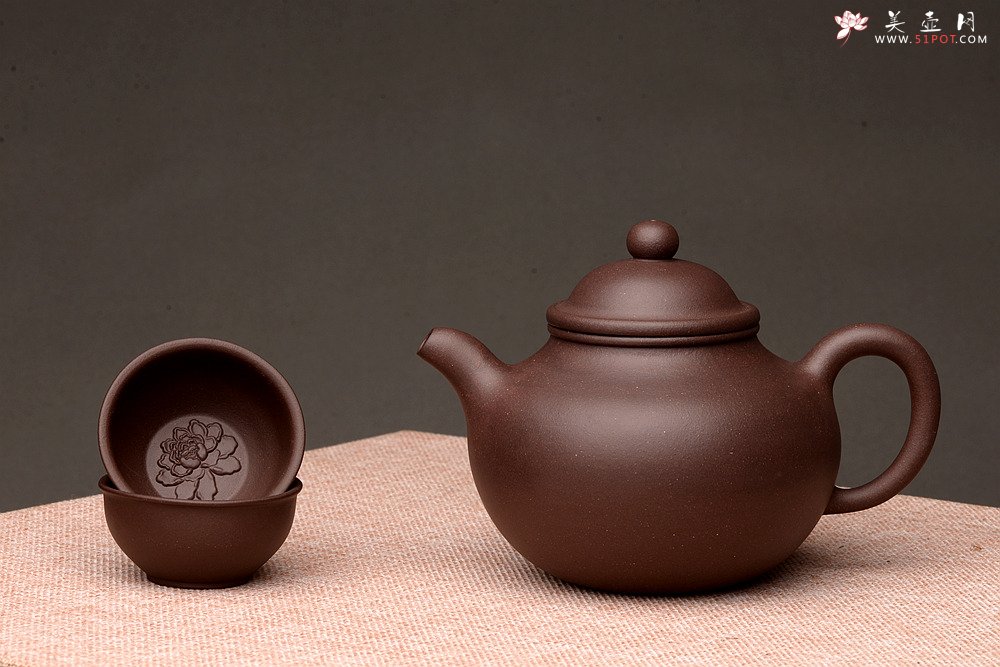 紫砂壶图片：美壶特惠 老味经典 大亨掇球 实用大品 - 美壶网