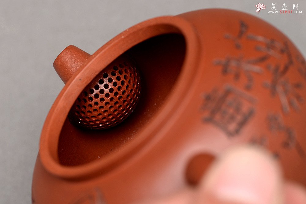 紫砂壶图片：美壶特惠 优质红皮龙 古朴有趣 实用耐品  元婴 杀茶利器 - 美壶网