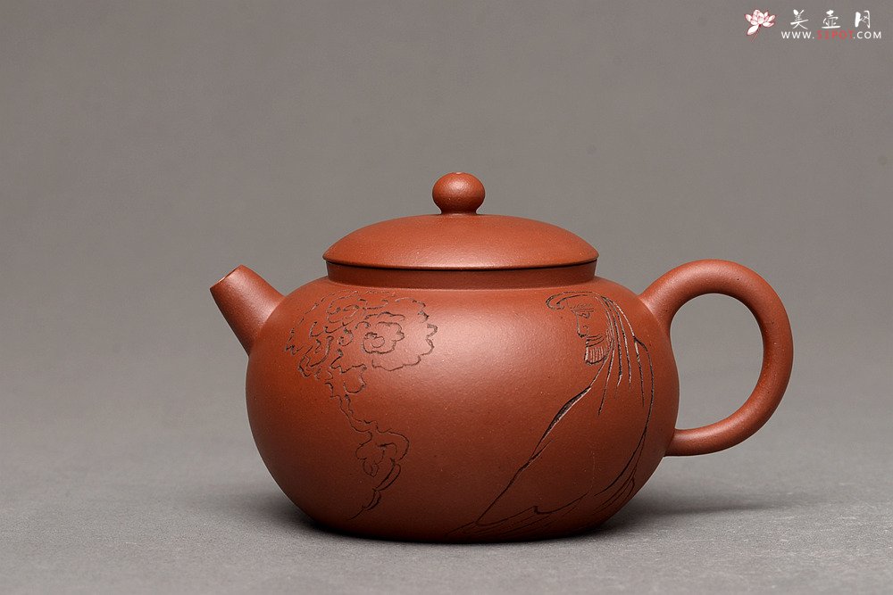 紫砂壶图片：美壶特惠 优质红皮龙 古朴有趣 实用耐品  元婴 杀茶利器 - 美壶网