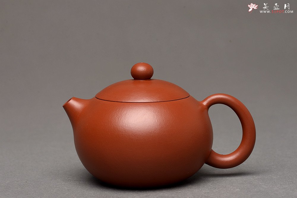 紫砂壶图片：优质朱泥 做工精致 西施 喜人 经典传统 - 美壶网