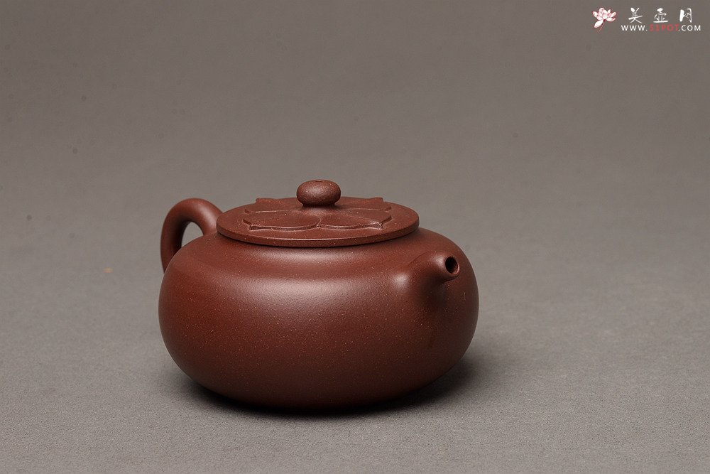 紫砂壶图片：马建鹏新品 饱满可人 有趣实用 莲华壶 美壶特惠  - 美壶网