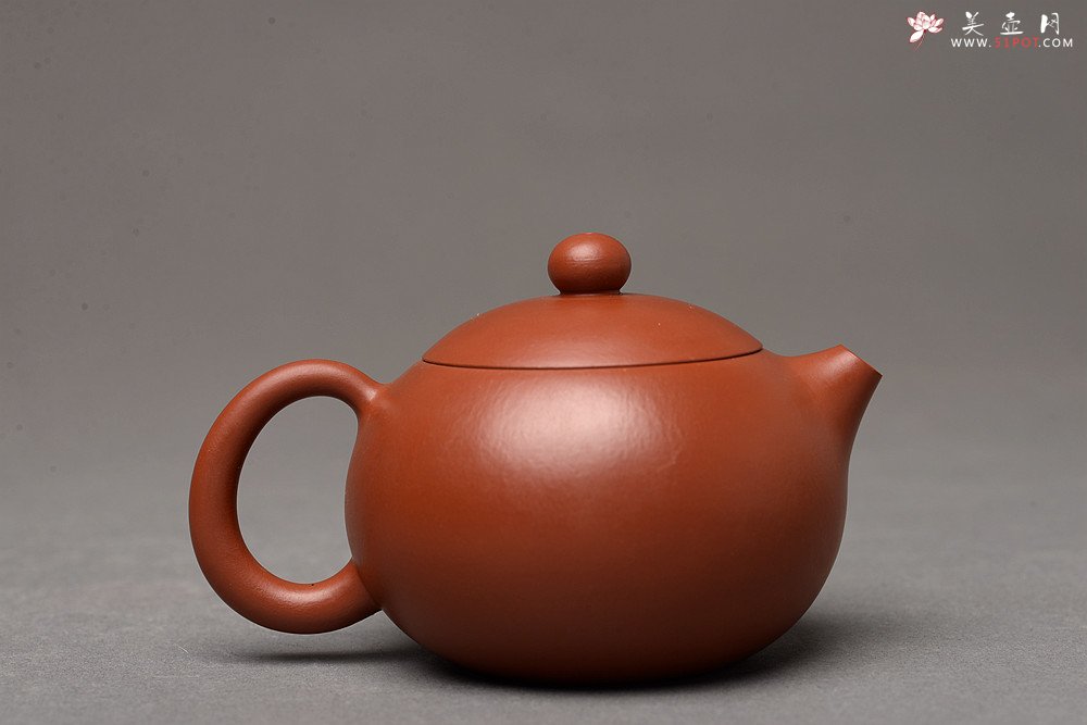紫砂壶图片：优质朱泥 做工精致 西施 喜人 经典传统 - 美壶网