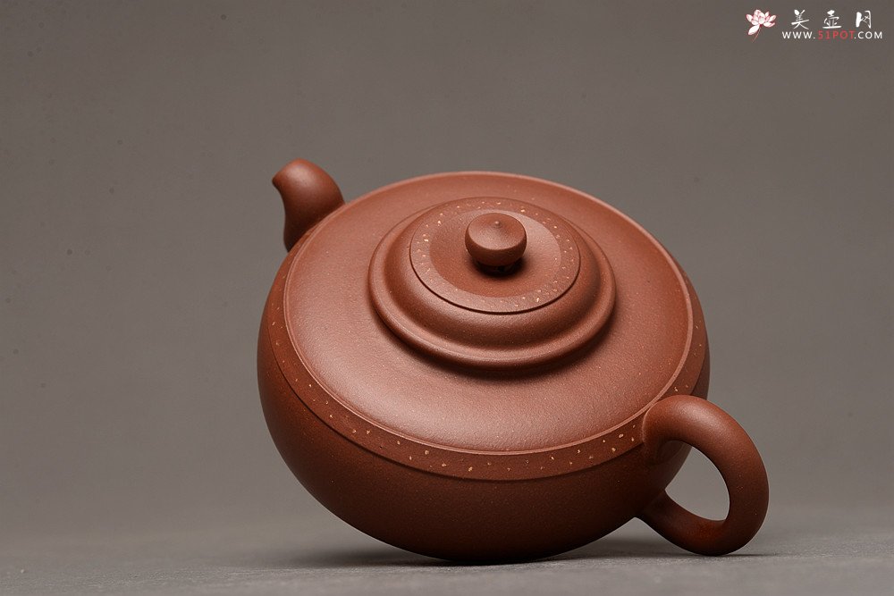 紫砂壶图片：于洪霞乙未年全手作品 妩媚多姿 原创系列之束缨 耐品佳作 - 美壶网