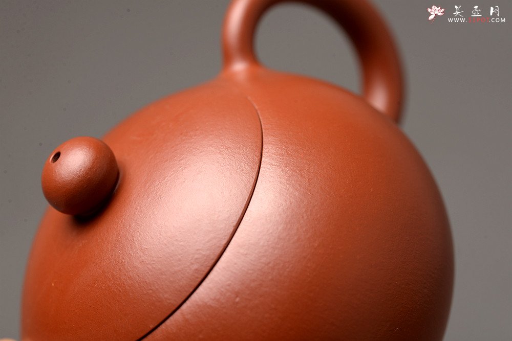 紫砂壶图片：优质朱泥 做工精致 西施 喜人 经典传统 - 美壶网