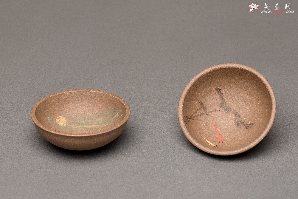 紫砂壶图片：雅致有趣 做工精致 自用佳品~品茗杯  - 美壶网