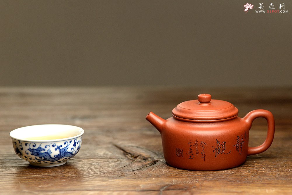 紫砂壶图片：国工师张云熙作品 温文尔雅 德中 传统经典 - 美壶网