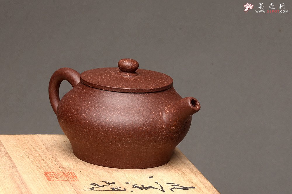 紫砂壶图片：美壶特惠 茶人最爱 实用巨轮老紫泥调砂 - 美壶网