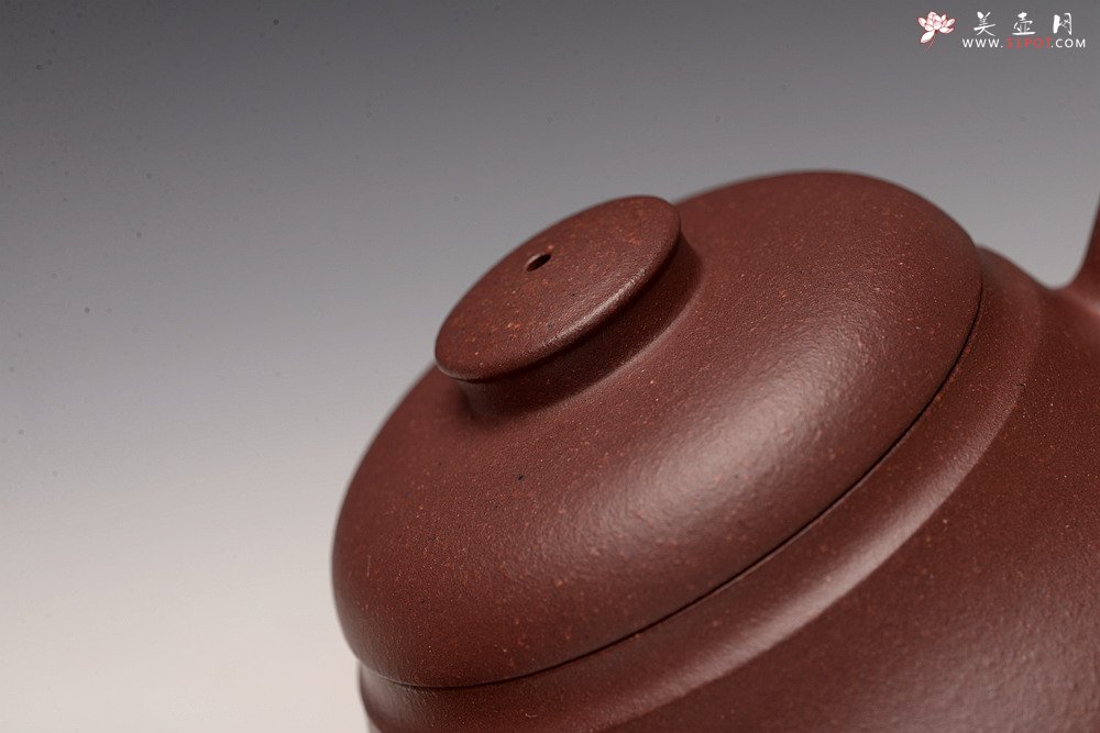紫砂壶图片：美壶特惠 线条优美 敦厚可人 古樽 - 美壶网
