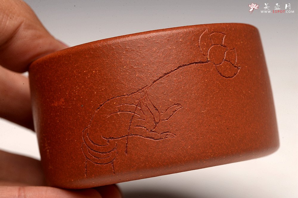 紫砂壶图片：曲峰 扳指杯 以底槽清打底粉降坡泥 精致实用 - 美壶网