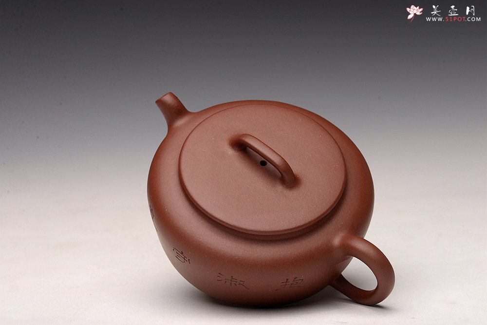 紫砂壶图片：詹黎明乙未秋全手精品 怀古井栏 陆逸舟文心装饰 素雅耐品 大口实用 - 美壶网
